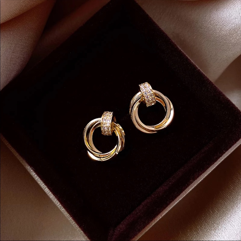 🆕❤️Multi Circle Pendant Earrings For Woman